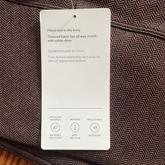 Athleta Delaney Brown Herringbone Tight Leggings Sz 3X NWT - Picture 12 of 16